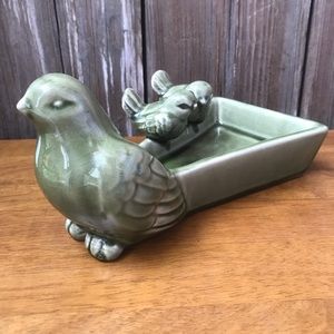 Vintage Bird Dish